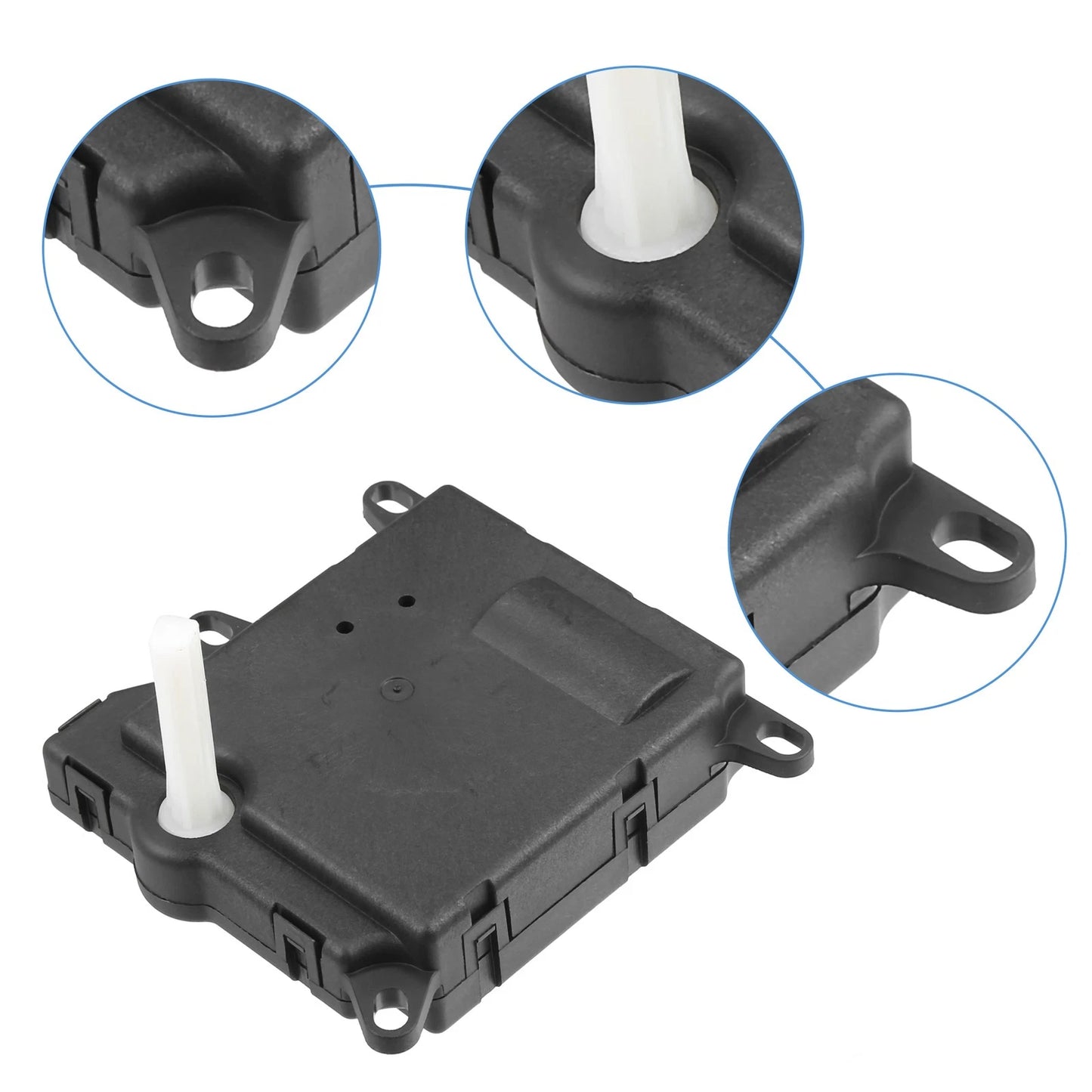 Heater Blend Air Door Actuator for Ford E-150 (2004-2014) - Durable Plastic & Metal