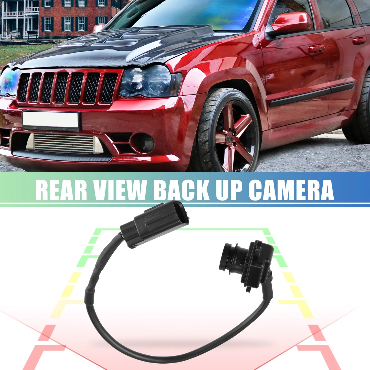 1x Rear View Back Up Camera for Jeep Grand Cherokee (2011-2013)