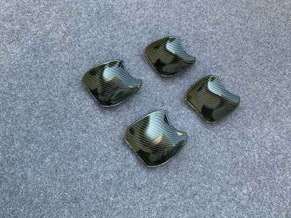 Carbon Fiber Door Handle Bowl Cup Cover Trim for Toyota RAV4 (2019-2023)