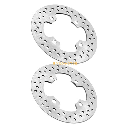 2 x Front/Rear Brake Disc Rotor for Kawasaki Mule PRO-FX/PRO-DX