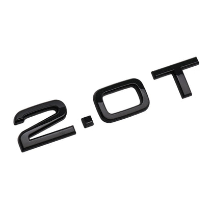 Trunk Cover 2.0T Logo Sticker Black for Honda Accord (2018-2022)