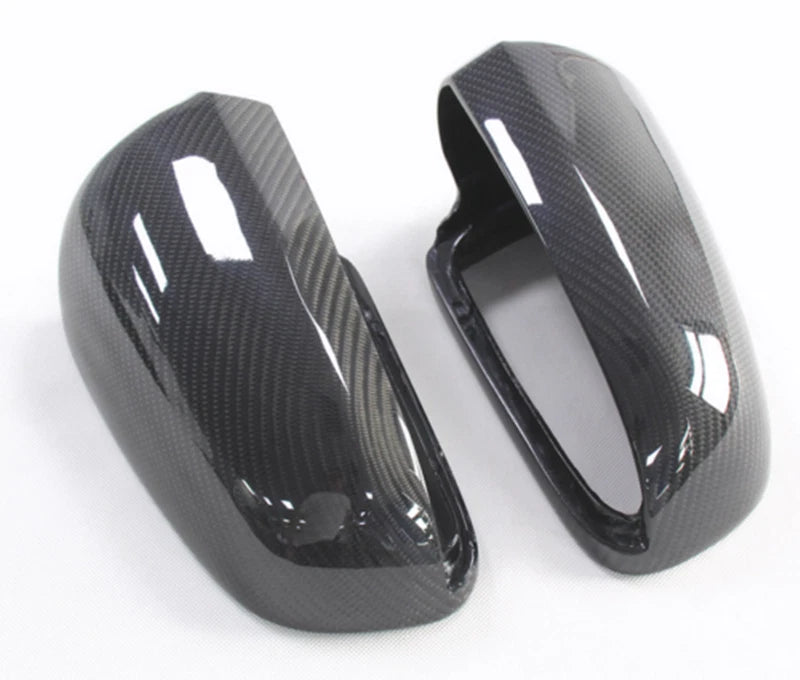 Carbon Fiber Side Mirror Covers for Audi B7 A3 A4 RS4 A6 (2004-2008)