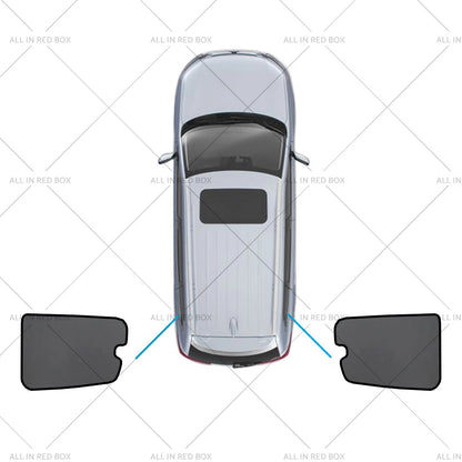 UV Blocking Magnetic Window Shades for Mitsubishi Pajero (2006-2022)