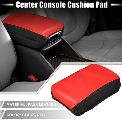 Cushion Armrest Cover for Toyota Corolla Cross 2022-2023 Black Red