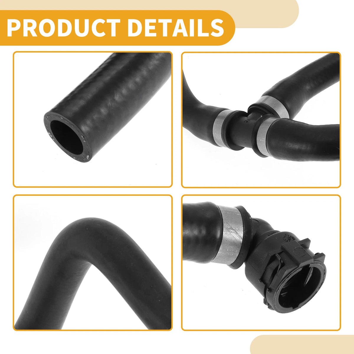 Heater Hose for BMW X4, X3 (2011-2018) - No. 64219193255 Rubber