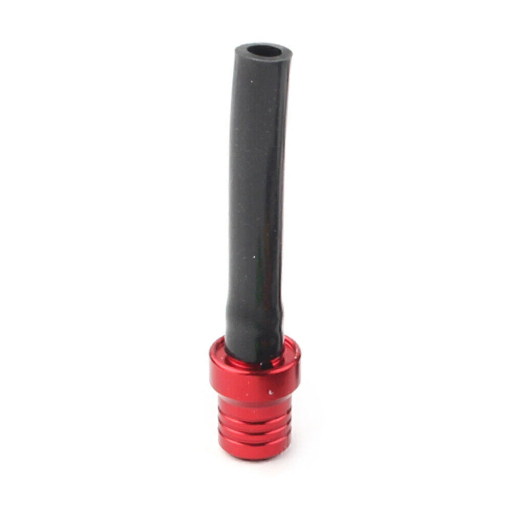 Red Gas Fuel Cap Tank Valve Vent Breather Hose Tube for ATV PIT Dirt Bike