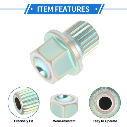 Wheel Lock Lug Nut Anti Theft Removal Key Socket Adapter for BMW