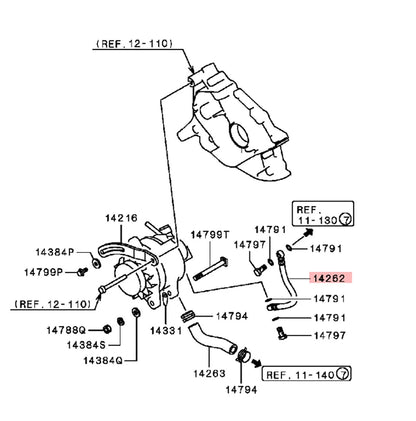 Vacuum Pump for Mitsubishi  L200 (1990-1995)