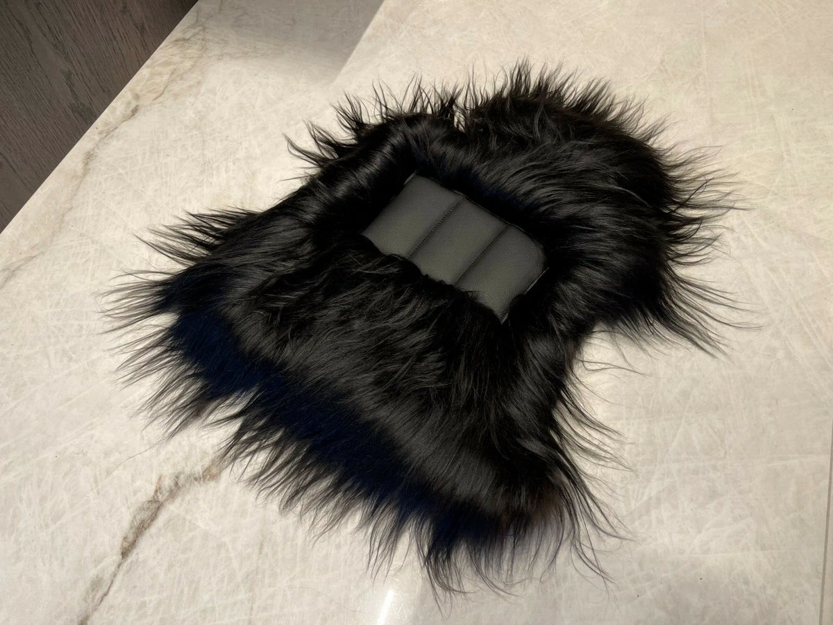 Sheepskin Floor Mats for Rolls Royce Shadow (1965-1977) Tailored Carpet LHD