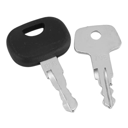 Liebherr 10221073 736562 Ignition Switch & Fuel Gas Cap Key Set (A6)
