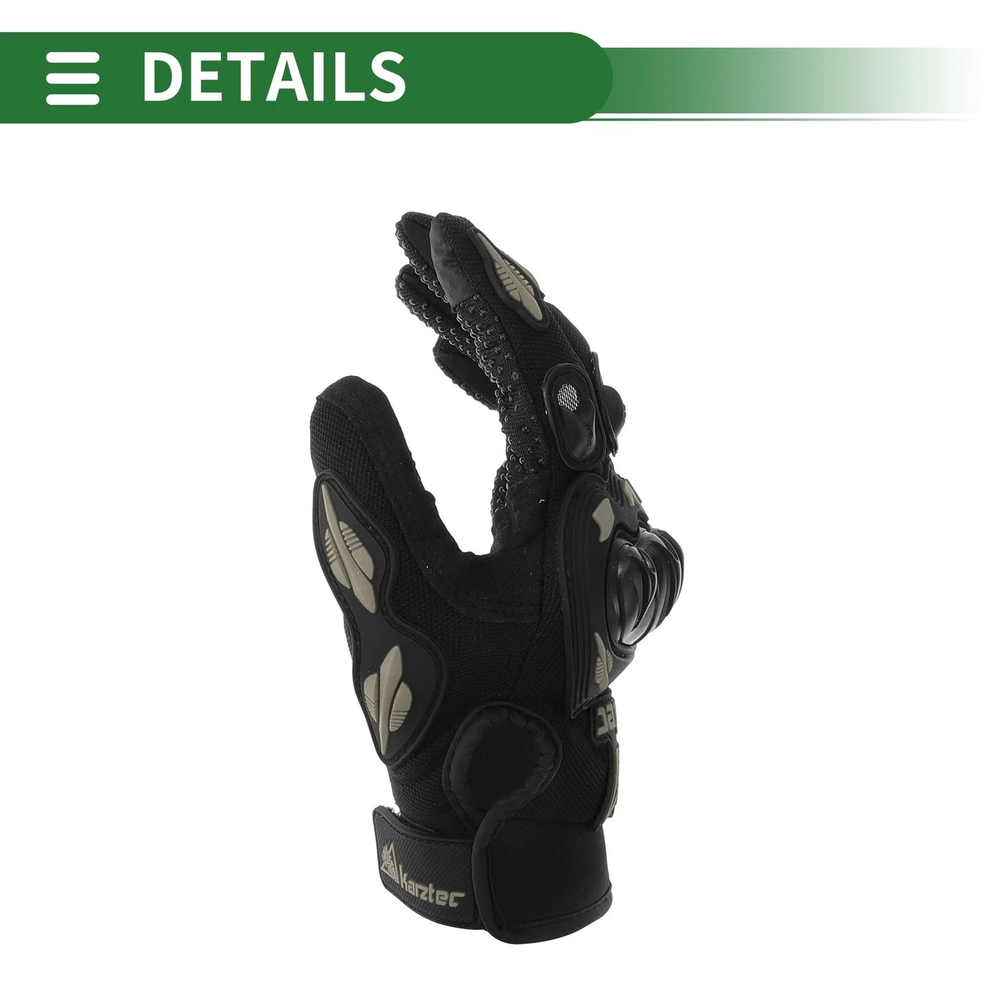 Universal Riding Gloves Liners All Finger Gloves XXL Polar Fleece Black Gray