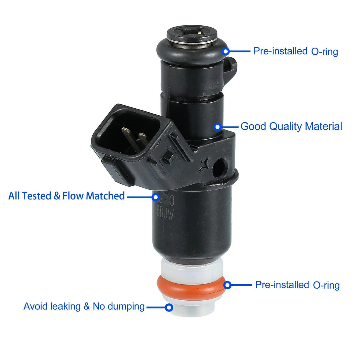 6x Fuel Injector Nozzle for Honda Odyssey 3.5L (2005-2017)