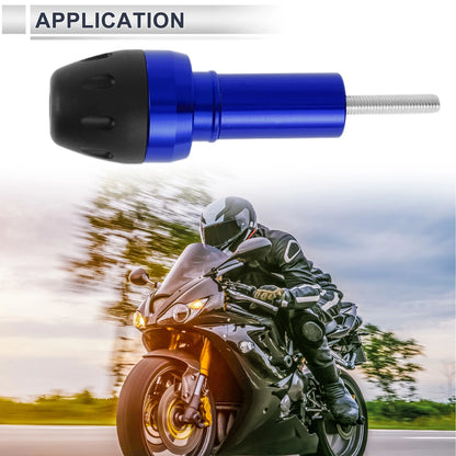 10mm Blue Slider Frame Bolt 1 Set for Motorcycle