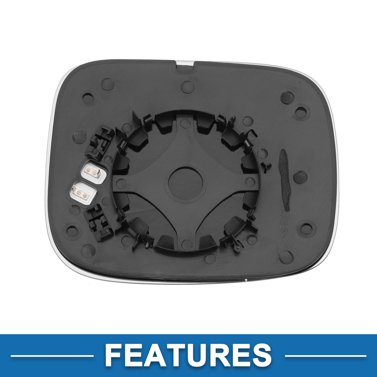 Heated Left Mirror Glass for Volvo XC70 XC90 (2007-2014)