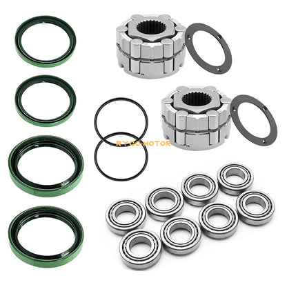 2x Front Wheel Hub Clutch Strut Bearings for Polaris Scrambler 500 (1997–2009)