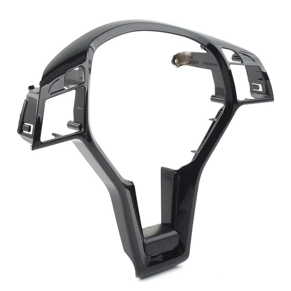 Steering Wheel Trim Cover for Mercedes Benz CLA SLK E C GLA-Class C117 Black