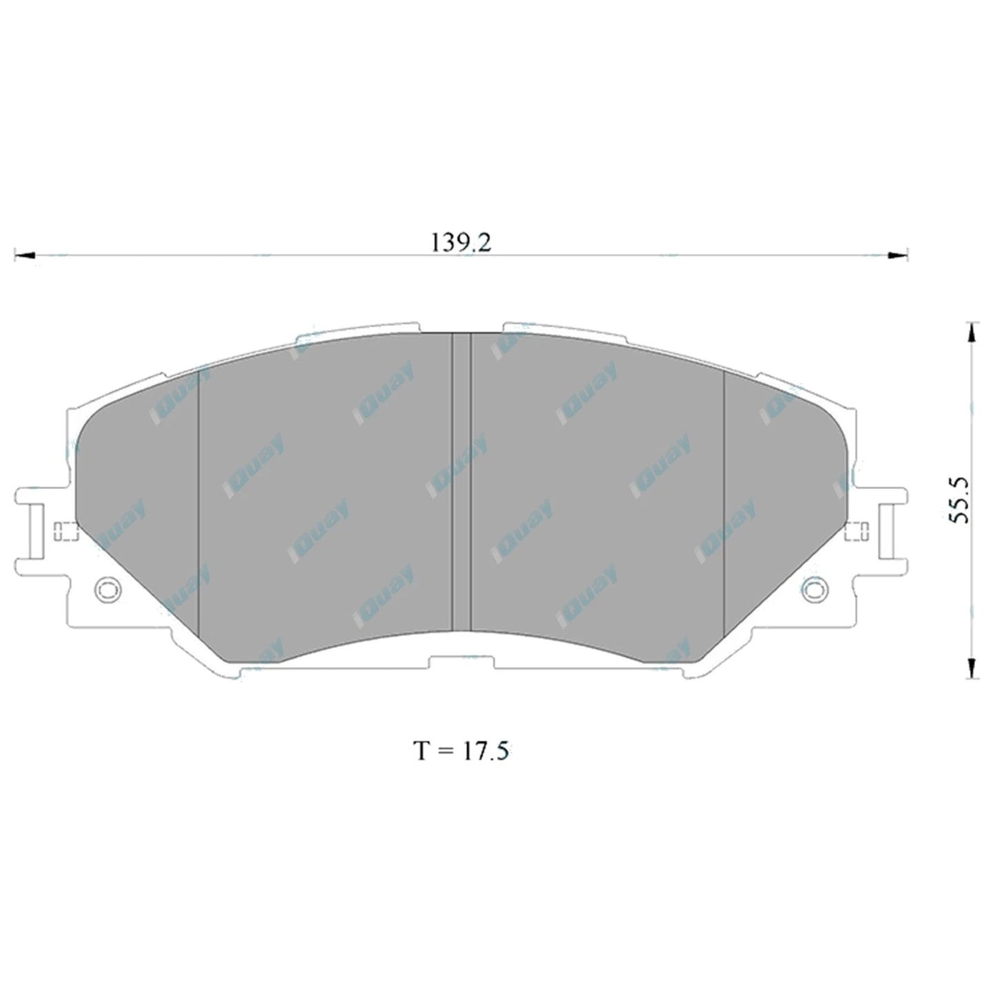 Front Disc Rotors & Brake Pads for Toyota Corolla ZRE152 ZRE153 ZRE182 (2007-2018)