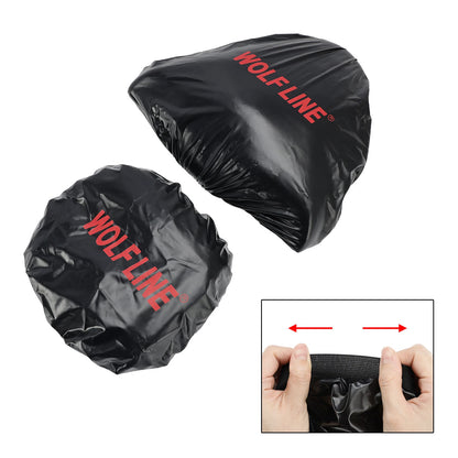 Waterproof Front & Rear Seat Cushion Cover for Motorcycle Racing