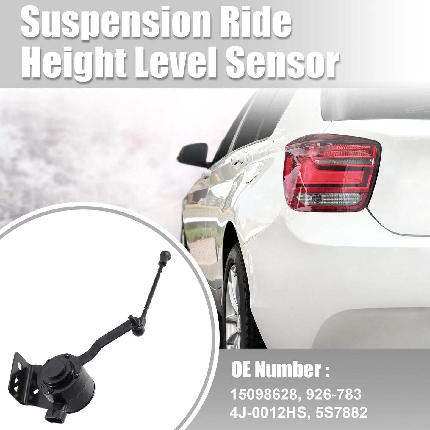 Front Left Air Suspension Ride Height Level Sensor for Chevrolet