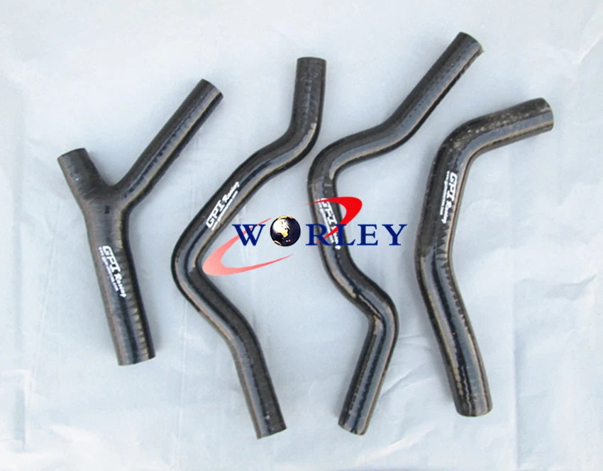 Black Silicone Radiator Hose for Honda CR500R 1985-1988