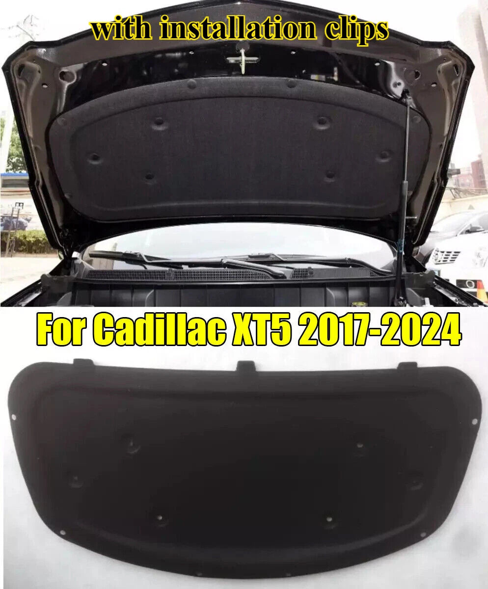 Engine Blanket Hood Insulation Pad Heat Shield for Cadillac XT5 (2017–2024)