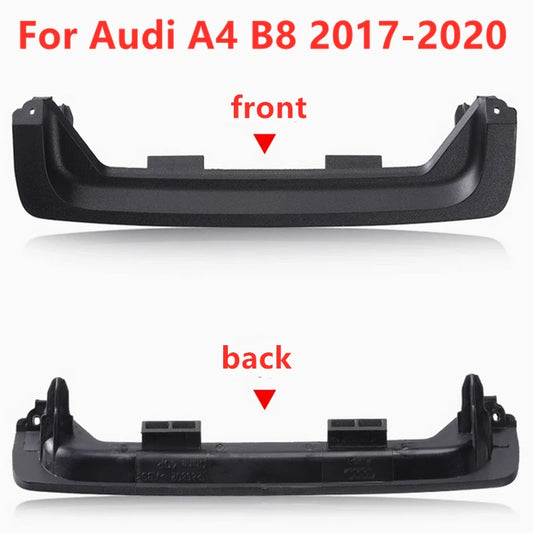 1x Central Armrest Cover Trim Bezel Black for Audi A4 B8 (2017–2020)