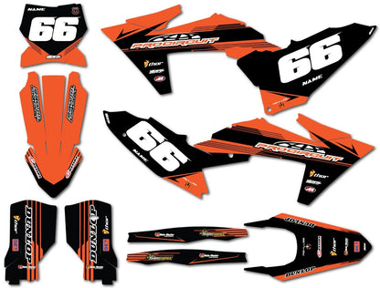 Decals for KTM SX 250 Two Stroke 2023 Model Full Sticker Kit