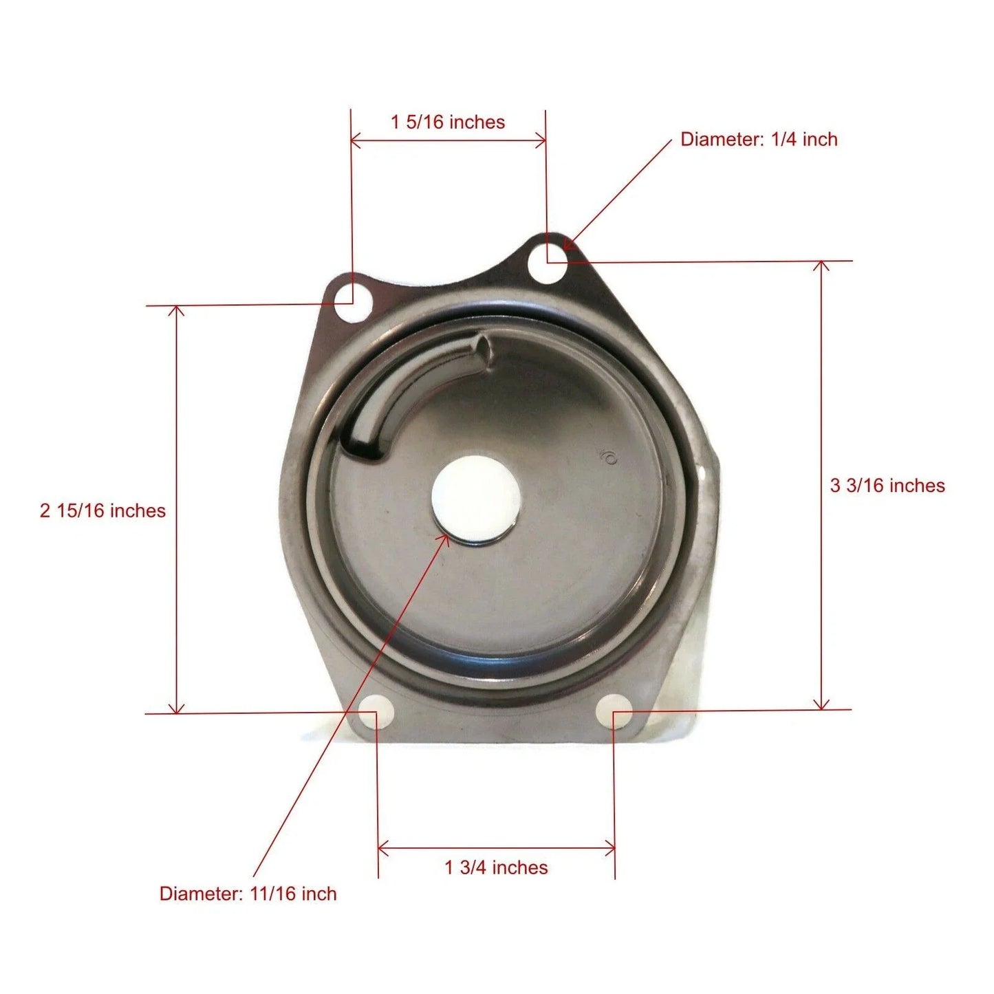 Outboard Water Pump Impeller for Mercury 9.9-25 HP (1990-2023)