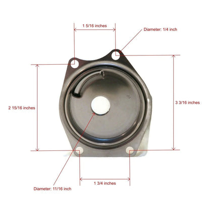 Outboard Water Pump Impeller for Mercury 9.9-25 HP (1990-2023)