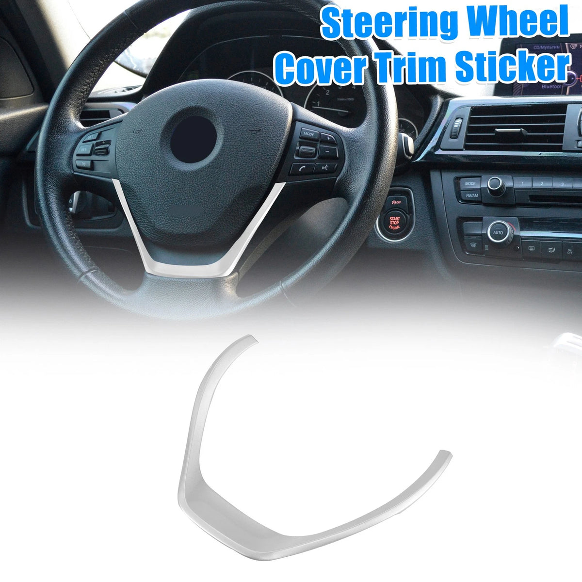 Steering Wheel Covers Trim for BMW 3 Series F30 316i