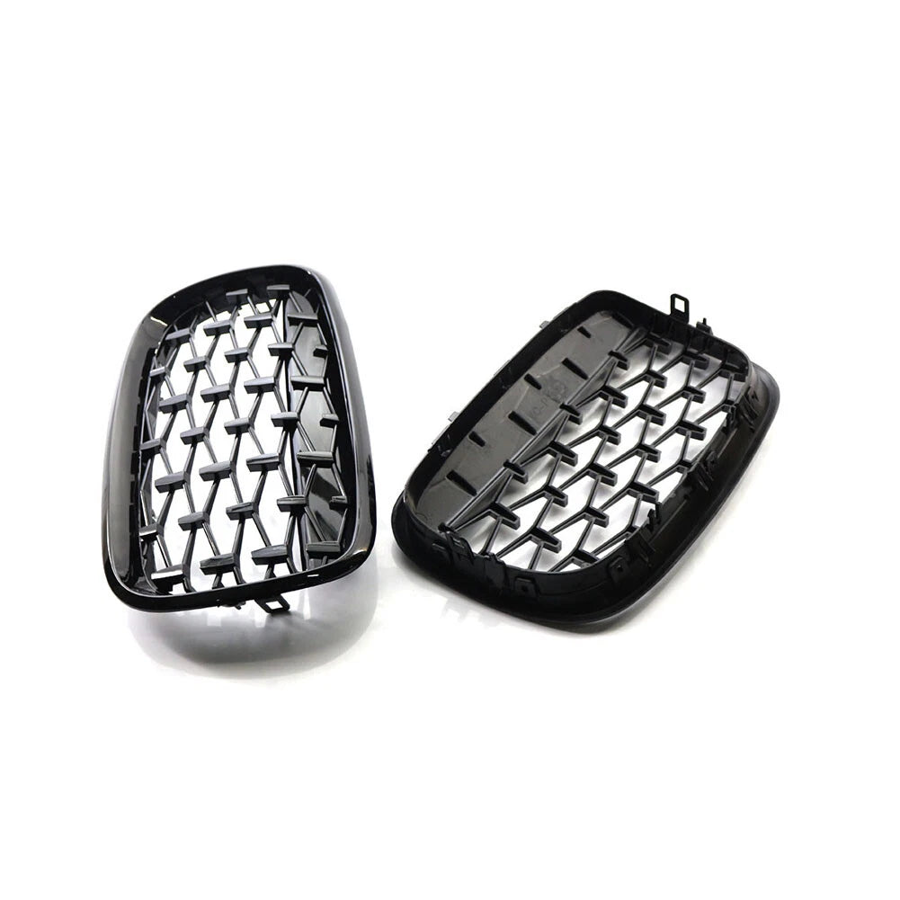 Diamond Grille Front Bumper Kidney for BMW X5 E70, X6 E71 (2007-2013)