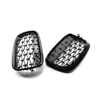 Diamond Grille Front Bumper Kidney for BMW X5 E70, X6 E71 (2007-2013)