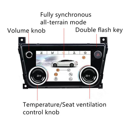 7" AC Climate Control Android LCD Touch Screen for Jaguar XJ (2010-2019)