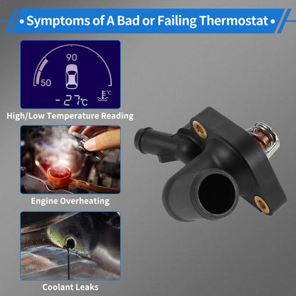 Engine Coolant Thermostat Housing for Mini Cooper S 1.6L (2002-2008)