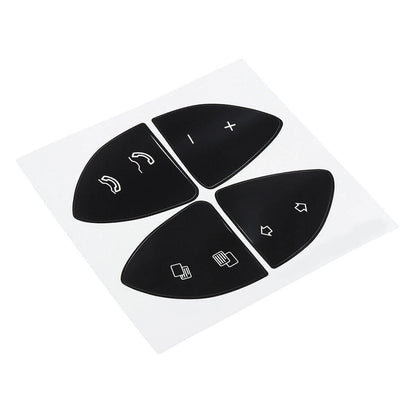 Steering Wheel Button Repair Decal for Mercedes W220 CL500 CL600 (1998–2005)