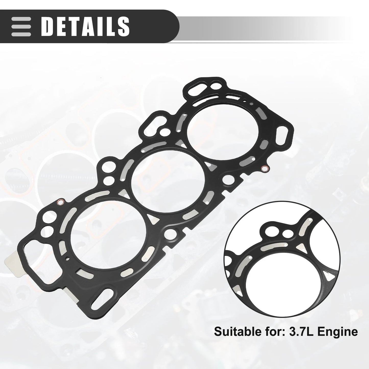 Cylinder Head Gasket 3.7L V6 for Acura MDX (2007 - 2009)