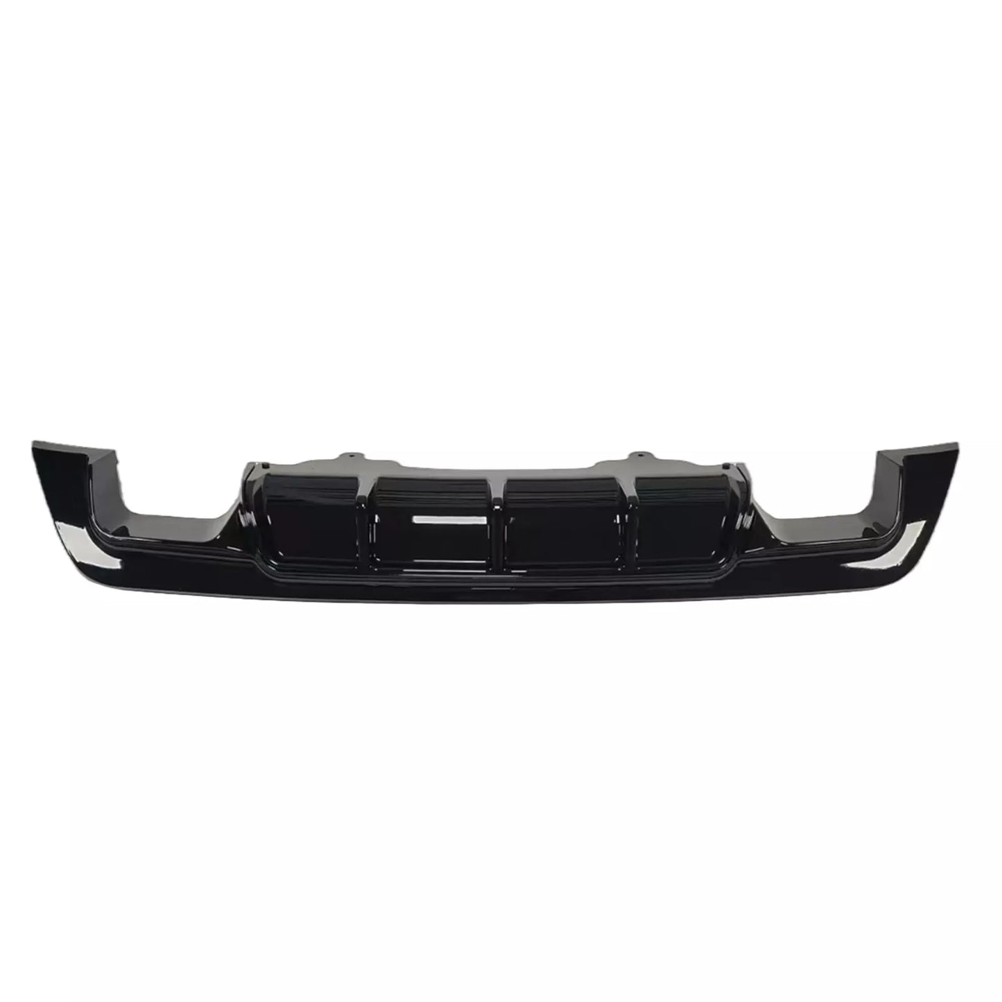 1x Gloss Black Rear Bumper Diffuser for BMW E60 E61 (2005-2010)
