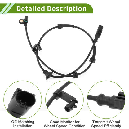 ABS Wheel Speed Sensor for Toyota Aygo (2005-2023) - 1 x Rear Right