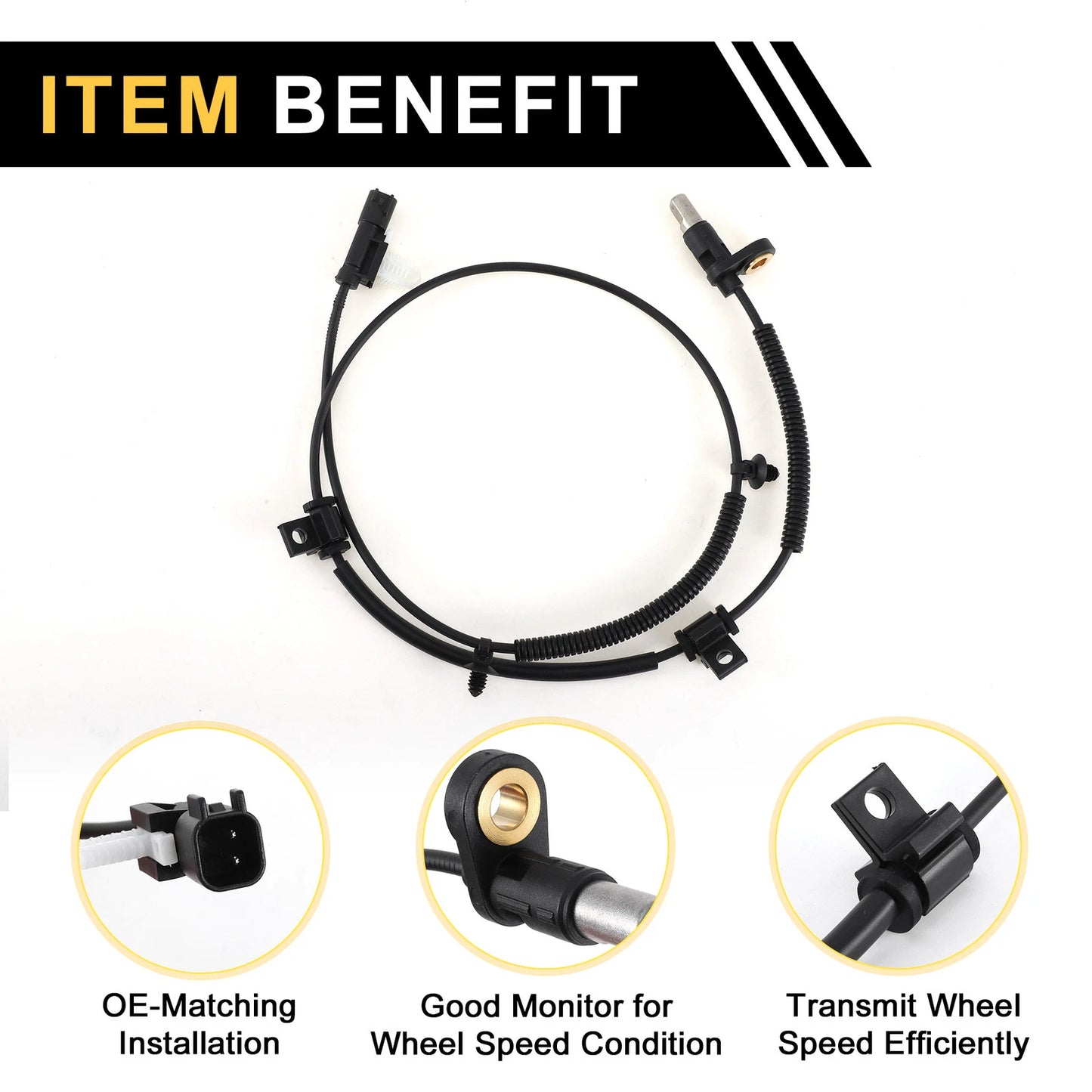 ABS Wheel Speed Sensor for Ford F-250 F-350 Super Duty (2013-2016)