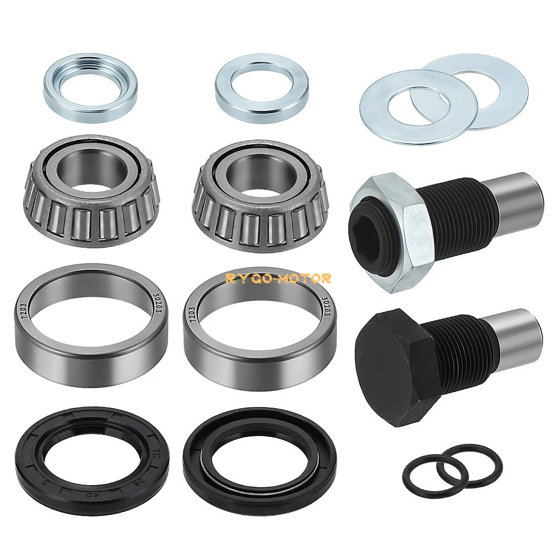 Swing Arm Bearing Seal with Shaft for Kawasaki KVF650 (2005–2013)