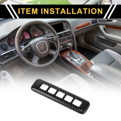 Carbon Fiber Keypad Button Trim Cover for Ford F-150 (2015-2023)