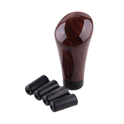 Walnut Wood Grain Manual Gear Shift Knob for Car (Universal)