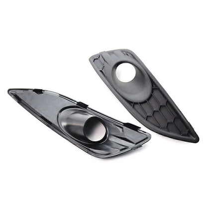 Front Bumper Grilles Fog Light Covers  Left & Right for Ford Fiesta (2012-2016)