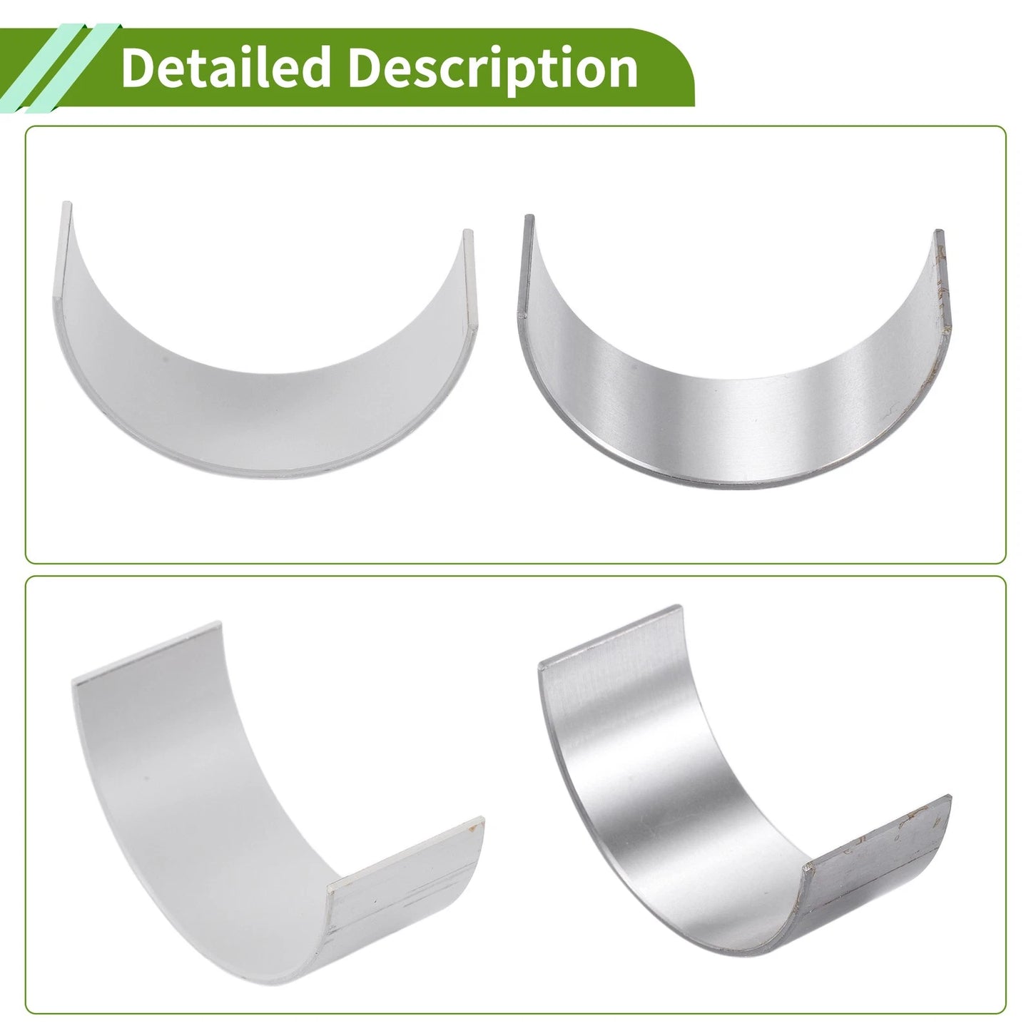 8 x Big End Bearings Shells for Ford Transit, Mondeo, Land Rover Defender