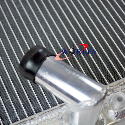 2 Row Aluminum Radiator + Fan for Mitsubishi Triton 3.0L (1990-1996)