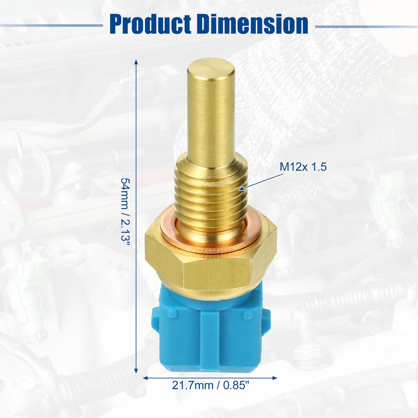 Engine Coolant Water Temperature Sensor for BMW 318i E30 (1984)