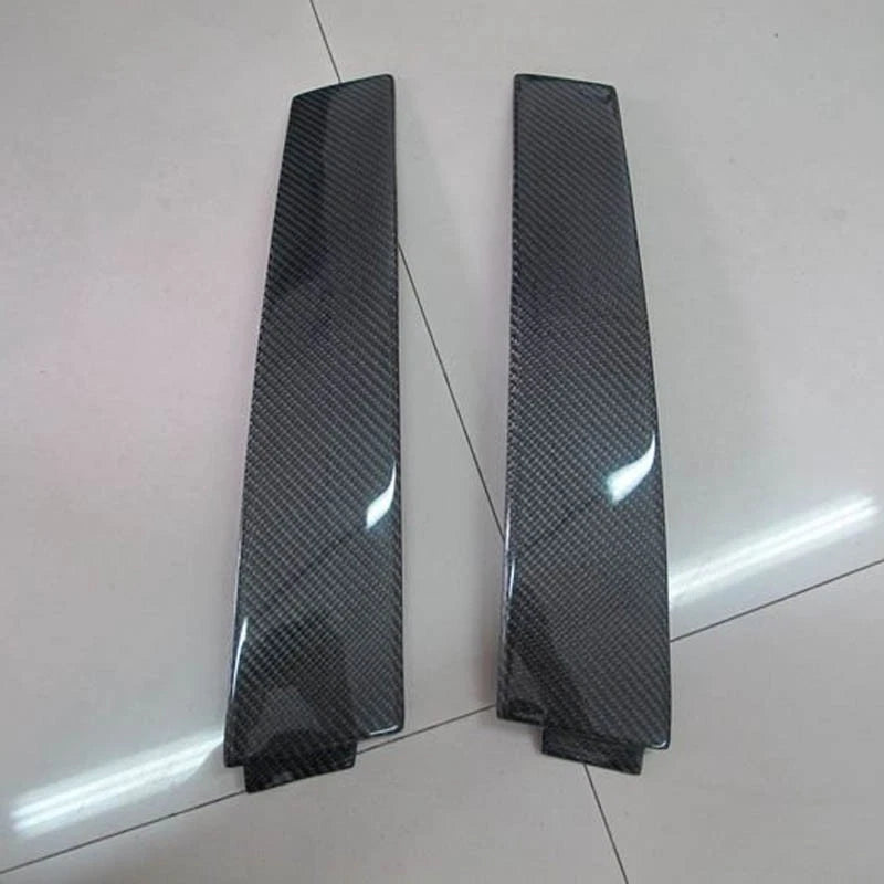 Real Carbon Fiber Replace B Pillar Cover Trim for Nissan Skyline R33 1994-1997