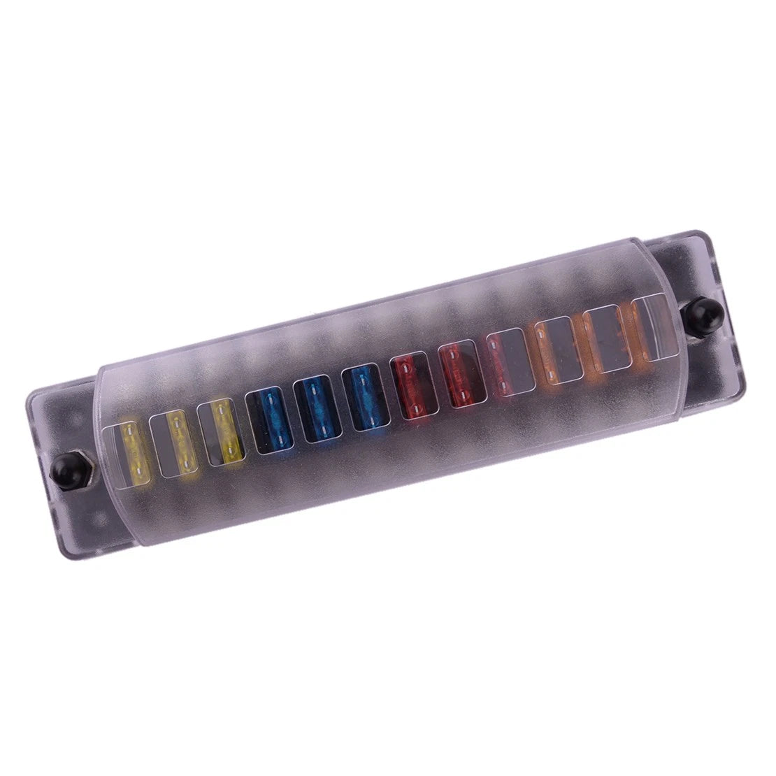 12 Way Fuse Holder for Car, Truck, Bus, Boat - Auto Fuse Box (New)
