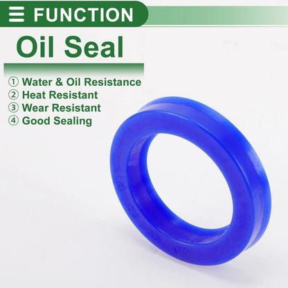 Oil Seal 35x50x9mm Rotary Shaft Seal TPU 5 Pcs