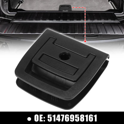 Black Rear Trunk Mat Handle for BMW X5 X6 (2006-2013)